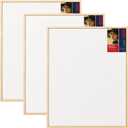 Blank Framed Canvas Wall Art - Premium White Canvas for DIY Art and Custom Painting (16 * 20-3)