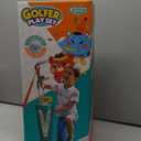 Kids Toddler Golf Set, Upgraded Kids Golf Cart，Unique Metal Golf Club Design, Indoor and Outdoor Golf Toys Sports Gift for Boys and Girls Aged 3-8 Years Old