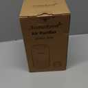 Air Purifier for Home Bedroom, AromaRoom H13 HEPA Air Filter For Smoke Pollen Dander Hair Smell Air Cleaner, 3-in-1 Filter with Sleep Mode, Quiet Air Cleaner For Pets, Home, Baby Room (White)