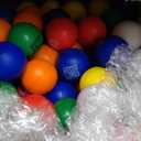 Leyndo 200 Pack Stress Balls Bulk Motivational Stress Relief Colorful Foam Squeeze Balls with Inspirational Quotes for Adults Teens Kids Relief Encouraging(Dark, Round)