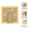 YESKAY 16x24 Picture Frame Gold Set of 3, Display Pictures 12x18 with Mat or 16 x 24 Without Mat, Poster Frames 16x24 Poster Frames for Wall Hanging Horizontal and Vertical