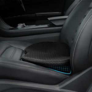 Car Seat Cushion, Memory Foam Seat Pad for Sciatica and Lower Back Pain Relief, Seat Cushion for Car Seat Driver (Black)