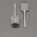 Bottle Brush Replacement Head for OXO Bottle Brush Tot Only, 2 Pack Bottle Brush Refills, Dual Bristle Design for Baby Bottles, Water Bottles, Glasswares