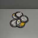 Super Sticky Magnetic Tape (10 feet x 1/2 inch) - Stong Magnet Strip with Adhesive Backing for DIY & Crafts - Easy to Cut and Mount on Fridges, Whiteboards & More. 5 Pack
