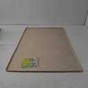 SIKADEER 34" x 22" Under Sink Mat Waterproof, Silicone Mat Kitchen Drawer Shelf and Cabinet Liner, Sink Protector for Kitchen Organizers and Storage, Boot Tray Pet Food Mats (Beige)