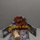 9 pcs Dinosaur Party Decorations 10 x 13.9 Inch Stone Cardboard Boxes with Banner Trunk or Treat Car Decor Dino Arch Props for Halloween Jungle Safari Party Birthday Baby Shower Backdrop