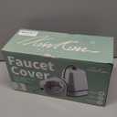 Outdoor Faucet Cover 3 Pack - Thickened Foam Insulated for Winter Freeze Protection, Reusable Hose Bib and Water Spigot Covers for Outside