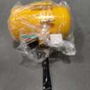 Bonnlo 5 Gallon Air Tire Bead Blaster Seater with Pressure Gauge & Handle,145PSI Seating Tool Inflator Tank, 85-116PSI Adjustable Pressure for Car Truck ATV, Jeep, Pickup, Yellow