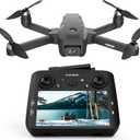 GPS Drone with EIS Camera for Adults, 4.5 Inch LCD Screen RC, Al Track with Professional GPS, Auto Return Follow Me for Beginner, Brushless Drones Foldable RC Drones Long Range, Handbag Under 249g