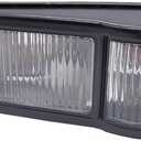 Truck Side Marker Park Light Door Clear Amber Lamp Compatible With Isuzu NPR 2008-2015, NPR-HD 2008-2016, NQR 2008-2016, NRR 2008-2016 4HK1, 4JJ1 Turbo/NA 8980397783 (Right Side)