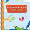 Dated Primary Student School Planner 2025-2026 Academic School Year, Large (8.5" by 11") Block Style Datebook with Engage Cover