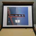 PEALSN 18x24 Poster Frame Set of 6, Display Pictures 16 x 20 with Mat or 18 x 24 without Mat for Wall Mounting Display, poster frames 18 x 24 for Wall Decor, Black