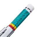 Xuhal 20 Packs Tyre Tread Depth Gauge Color Coded Tire Depth Gauge Tool Tire Tread Accurate Measurement Tools