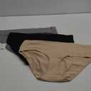 Motherhood Maternity womens Foldover Brief Panty 3-pack (X-Large, Black, Nude, Flat Grey/Multi Pack)