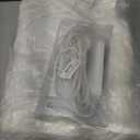 MAXEVE Heated Blanket Electric Throw 50"x60" Faux Rabbit Fur Sherpa Blankets with 6 Heating Sets & 12 Hours Auto Off, Warm Gifts for Grandma Wife, ETL Certification (White)