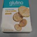 Glutino Gluten Free Snack Crackers, Premium Rounds, Original, 4.4 oz (EXP 07/28/26)