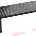 Metal Stackable Expandable Storage Shelf - Multi-Functional Home Storage Shelf, Suitable for Kitchen, Cabinet Bathroom, Office, Garage, etc.1PACK/Black/Medium
