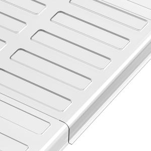 【Upgraded】Magnetic Air Vent Extender for Under Furniture,1.5mm Thick PET Material Fits Floor Vent Deflector for Floor Register Up to 12" Wide, Extends from 17"-33" (1PC) by Cenipar