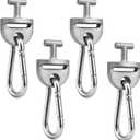 4 Sets Pilates Straps ConnectorT Lock Adapter with Snap Hooks