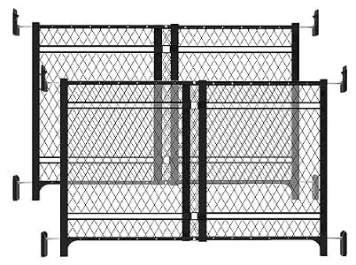 Ingenuity Doorway 42W Series Baby and Dog Gate 2-Pack, Indoor Outdoor, Won't Rust or Warp, Galvanized Steel, Fits 23-42" Openings; 24” Tall