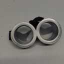 2PCS Round Goggles Glasses for Halloween Cosplay Costume Accessories - Adjustable Steampunk Goggles for Adults Men, Women - Perfect for Halloween, Costume Parties, and Themed Events