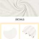 Haloumoning Girls Long Sleeve Tees Kids Casual Crewneck Pleated T Shirts Cute Fall Tops 5-14 Years (White)