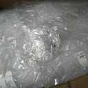 Amazon Basics Bubble Wrap for Moving, Packing, Shipping and Storage, Perforated Protective Cushioning for Fragile Items, 12-inch x 175-ft Long Roll, Small 3/16", Clear