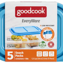 GoodCook® Everyware® Snack Pack Food Container Set