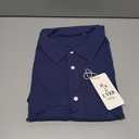 J.VER Men's Short Sleeve Dress Shirts Stretch Stain Shield Casual Button Down Shirts Solid Formal Shirt Size 2XL