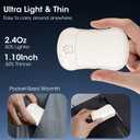 OLV Hand Warmers Rechargeable 2 Pack Strong Magnetic 18Hrs Longer Heating Portable Pocket-Sized Hand Warmer 6000mAh USB Hot Heater Birthday Gifts for Men Women Camping,Golf,Hunting,Travel Essentials