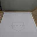 Airy Abode Premium White Wood Picture Frame 30x40 Matted to 24x36 -White