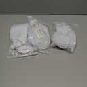 3 x Girl Lace Tutu Socks Baby Toddler Girls Eyelet Ruffle Lace Dance Dressy Socks 2-8T (White)