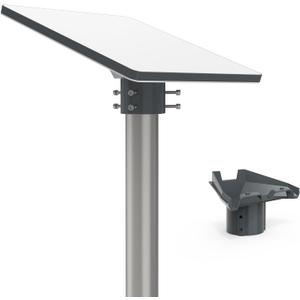 Starlink Mini Pipe Adapter,Starlink Mini Mount - Aluminum Alloy Pole Mount Adapter for Starlink Mini Dish,Compatible with Range 1-2.1 inch Pole/Pipe