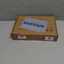 Lwenki Key Holder for Wall, Decorative Key and Mail Holder with Shelf Has Large Hooks for Bags, Coats, Umbrella  Paulownia Wood Key Hanger with Mounting Hardware (9.8W x 6.7H x 4.2D) (Black)