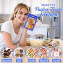 100 Pack Smell Proof Bags, Resealable Packaging Bags Mylar Bag with Frosted Clear Window, Sealed Pouches Foil Pouch Smell Proof Zipper Pouches for Food Storage (Blue, 4.13 x 5.91)