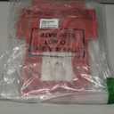 Zonon 30 Pcs Kraft Paper Boxes with Window 4.13 x 4.13 x 1.18 Inch Candy Packaging, Small Gift Boxes, Soap holder, Mini Treat Packaging for Bakery Chocolate Jewelry Display (Dark Red)