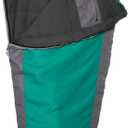 Teton 20F Degree Sleeping Bag; Lightweight, Warm Weather Mummy Sleeping Bags for Adults and Kids, Camping, Backpacking, Hiking, Teal Green