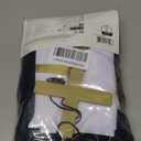 Morph Priest Costume Men Exorcist Outfit Adult Priest Costume With Collar Plus Accessories For Halloween Party XL