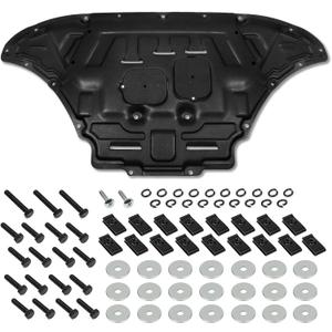Under Engine Splash Shield Fit for 2017-2024 Audi Q7 3.0L,Replacement Front Engine Cover Guard Mud Flaps