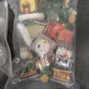 Mini Christmas Decorations Small Houses and Trees Including Small Figures
