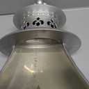 Disney Christmas Snow Globe Lantern with Mickey & Minnie LED Lighted Water Spinning Glitter Lantern Battery Operated Holiday Decoration (14 Tall) by Moments in Time