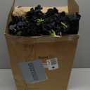 Unittype Silk Hydrangea Artificial Flowers Heads with Stems Faux Hydrangea Flowers for Wedding Centerpieces Bouquets DIY Floral Decorations for Home Indoor(Burgundy,100 Pieces)