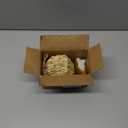 3D Forest Animals Ornaments for Christmas Tree Woodland Furry Animal Ornament Handmade Bird Nest with Plush Animals for Xmas Tree Faux Fur Animal Hanging Decoration Home (4inch Nest & Rabbit)