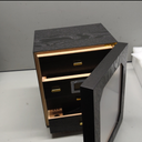 Humidor Box - Professional Humadores for 60-100 Cigars with Built-in Calibratable Hygrometer, Superior Sealing and Moisturizing Properties