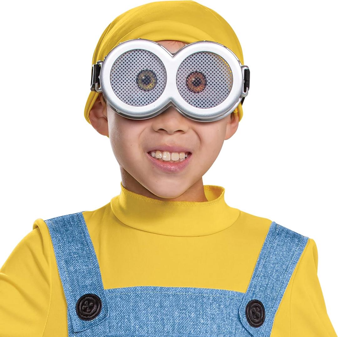 Disguise Minions Bob Goggles, Official Minions Movie Kids Size Costume Goggles for Costumes and Dress Up