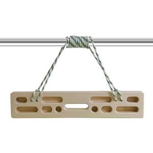 Climbing Hangboard Rock Climbing Training as Climbing Fingerboard with Jugs, Slopes and Edges, Pockets as Door Mounted Training Station Rock Climbing Pull Up Bar