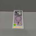 for iPhone 17 Pro Max Case, Fits MagSafe, with Built-in Camera Ring Stand & Lens Protector, Slim Translucent Matte Military-Grade Drop Protection Magnetic Cover, Purple