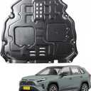 Front Engine Splash Shield Fit for 2019-2024 2025 Toyota RAV4, Direct Replacement Engine Splash Guard,Engine Guard for Underbody Protection