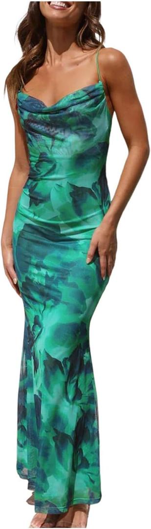 2024 Summer Long Dresses For Women With Thin Straps, Sexy Bodycon Dress, Elastic Backless Latex Black, Suitable For Wedding, Dance Party, Dinner Party, XS