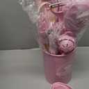 Astercook Kitchen Utensils set, 39 PCS Silicone Cooking Utensils Set with Wooden Handle, 446F Heat Resistant Food Grade Utensil Sets, BPA Free Kitchen Gadgets Tools Set for Nonstick Cookware (Pink)